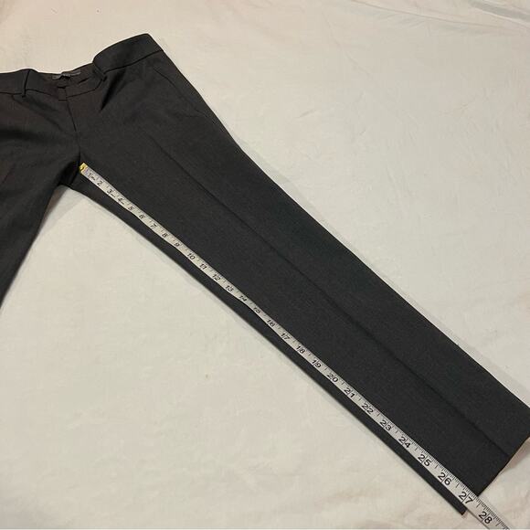 Vince slim straight ankle cropped wool trousers sz 2 - Picture 8 of 10
